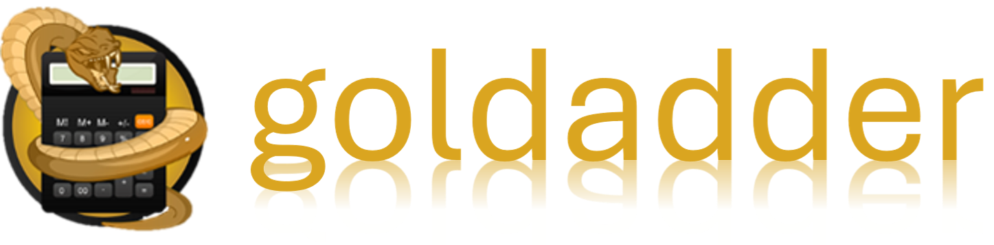 goldadder calculator logo